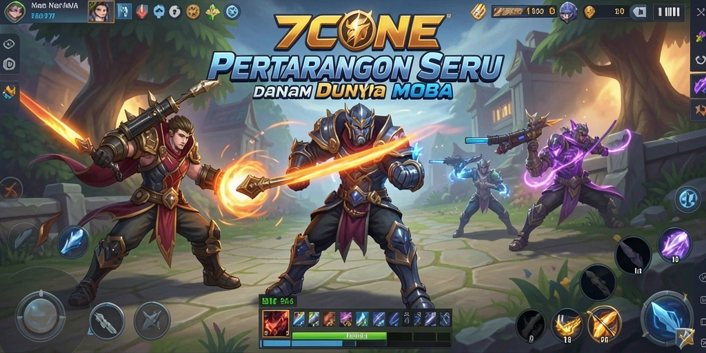 Tampilan menarik dari pertempuran intens di 7CONE.