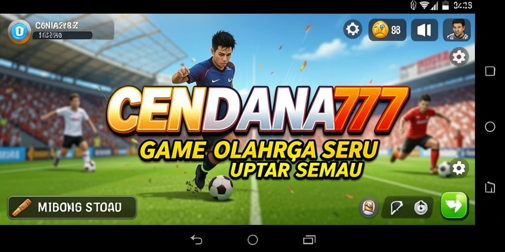 Tampilan dinamis dari gameplay olahraga CENDANA777 yang menegangkan.