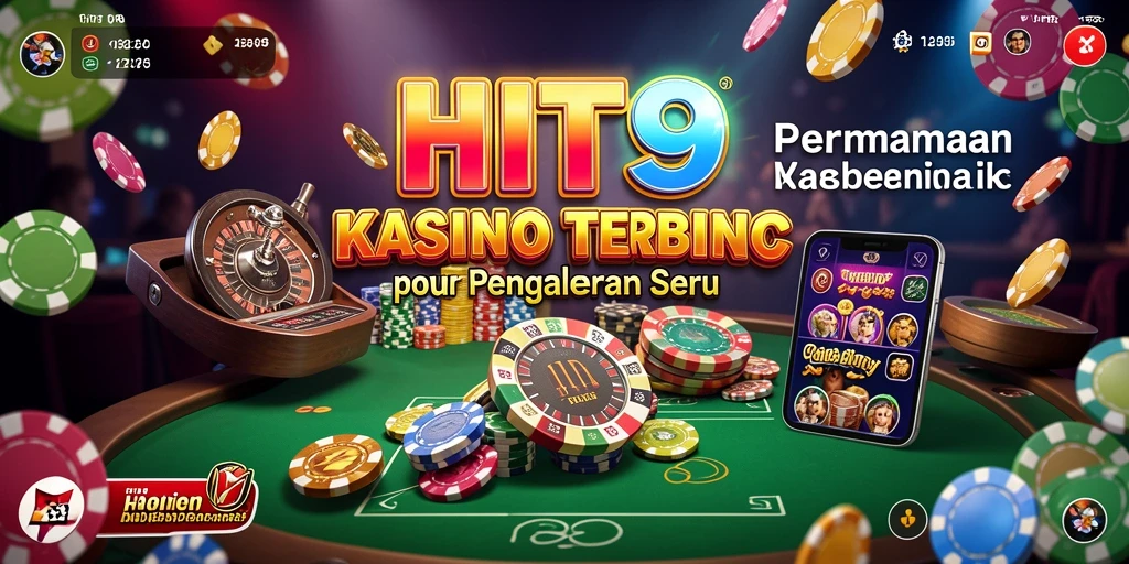 Screenshot gameplay HIT9 menampilkan suasana Kasino yang mendebarkan.
