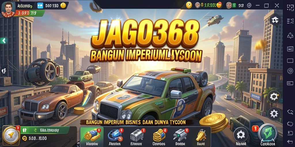 Tampilan gameplay JAGO368 dengan elemen Tycoon yang menarik.