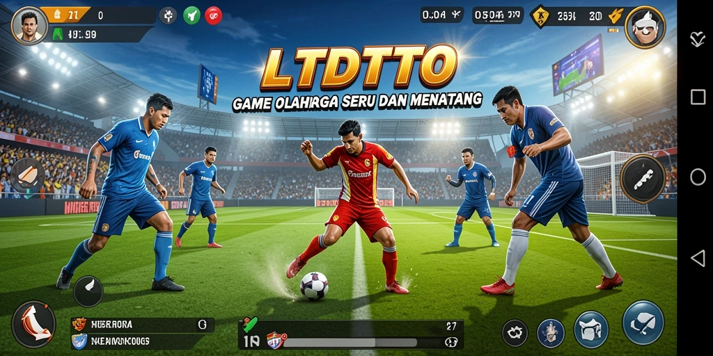 Tampilan gameplay LTDTOTO yang mengasyikkan dalam pertandingan olahraga.