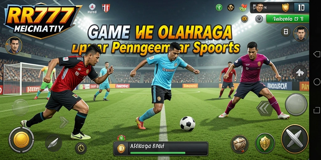 Screenshot gameplay RR777 yang menangkap momen seru dalam pertandingan olahraga.