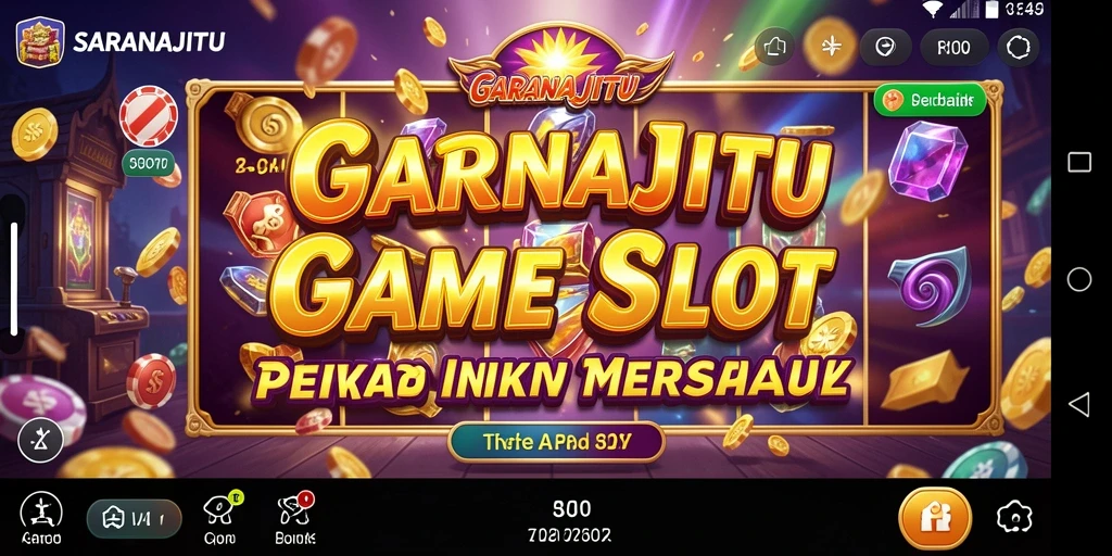Screenshot gameplay <strong>SARANAJITU</strong> yang menunjukkan putaran yang mendebarkan.