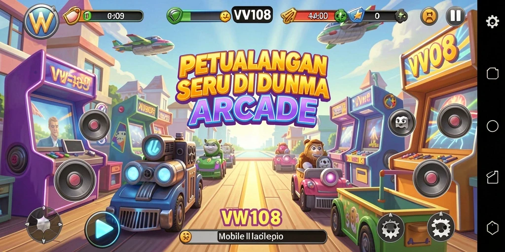 Tampilan seru gameplay VW108 dengan grafik yang memukau.