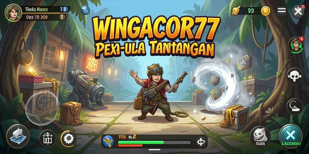 Tampilan gameplay WINGACOR77 dengan berbagai teka-teki menantang.