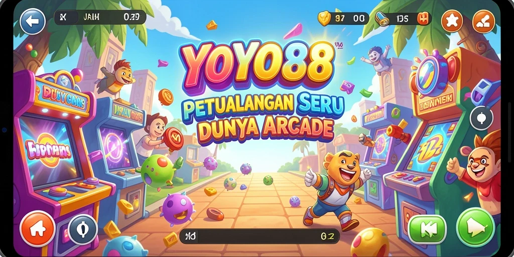 Tampilan gameplay seru dan menantang dari YOYO88.